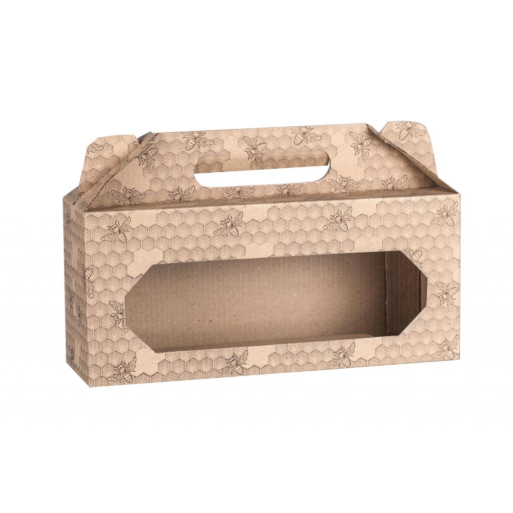For beekeepers - Cardboard carrier  3x400 printed ( horizontal )