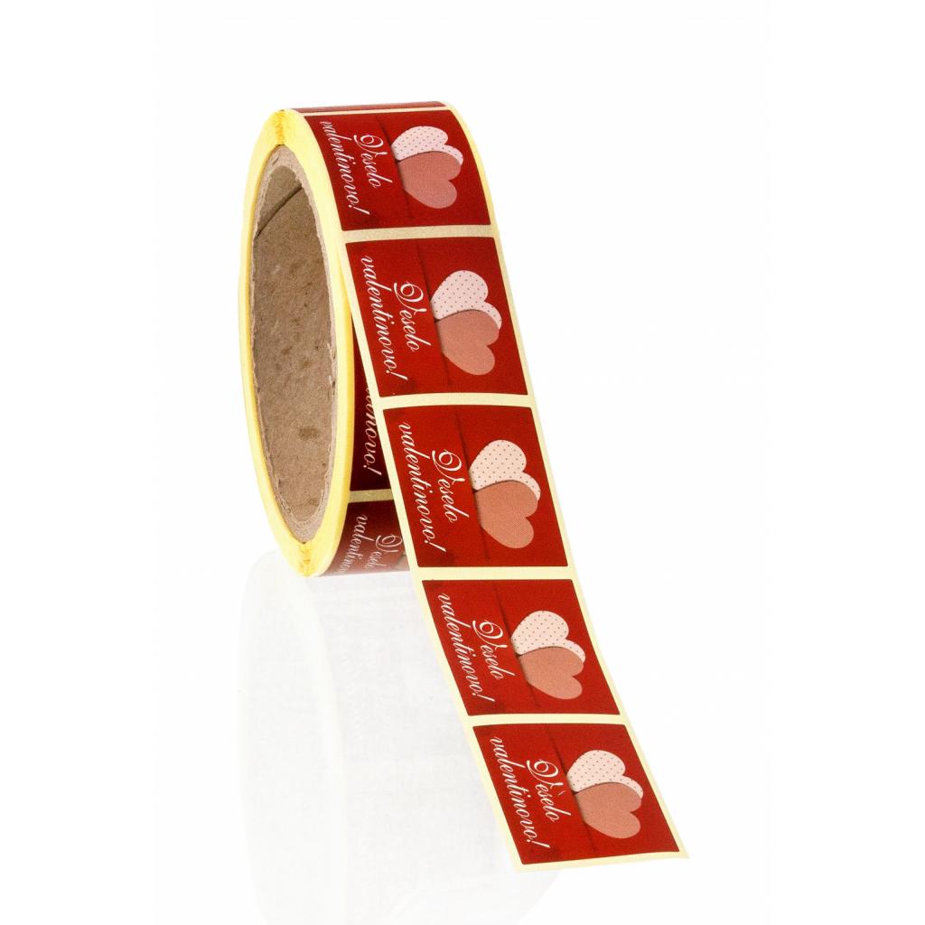 Stickers / Pendants - Happy Valentine's Day stickers