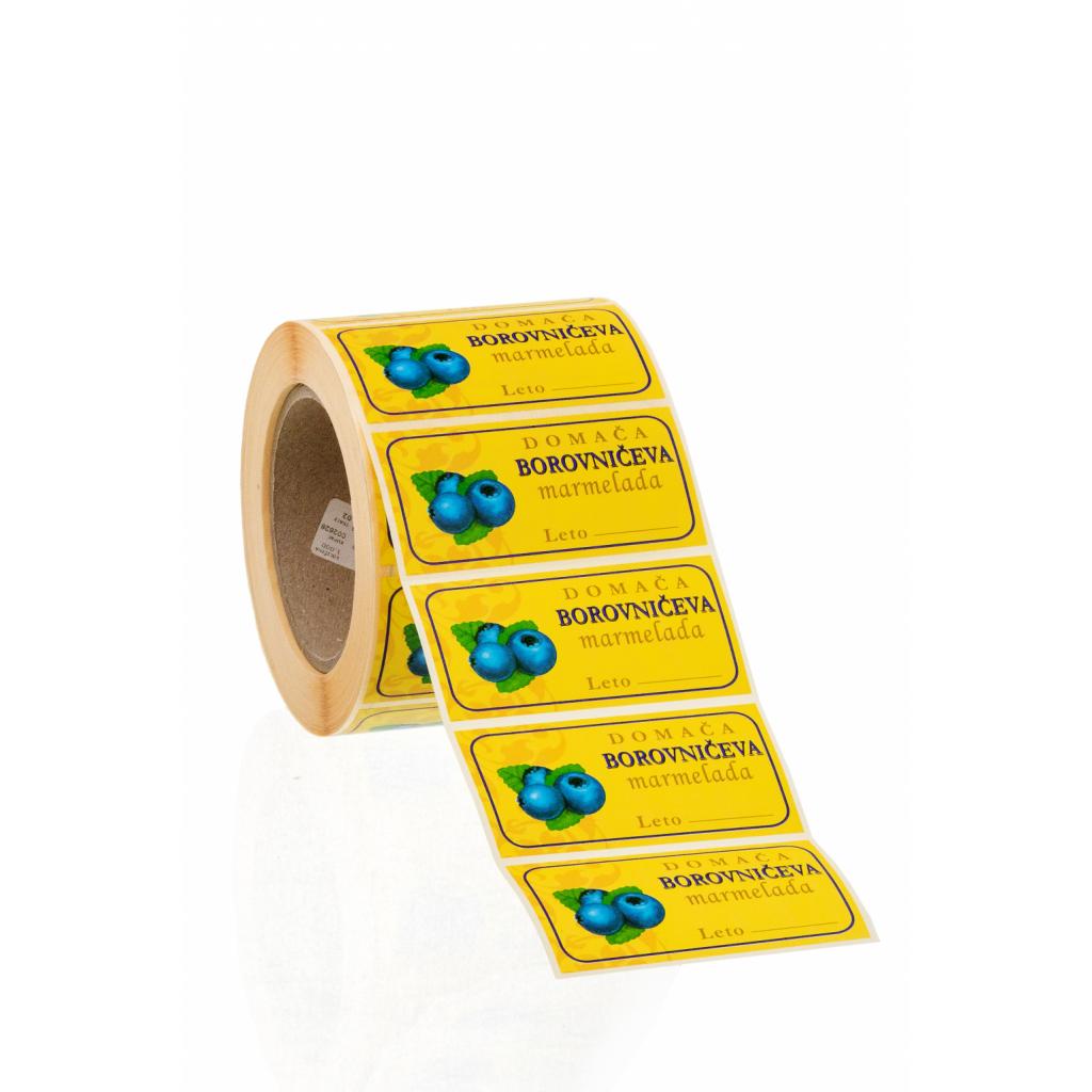 Stickers / Pendants - Labels homemade blueberry jam
