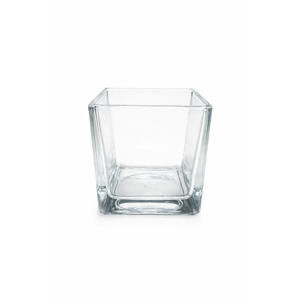 Gläser und Tafelglas - Glasbehälter Würfel 8x8