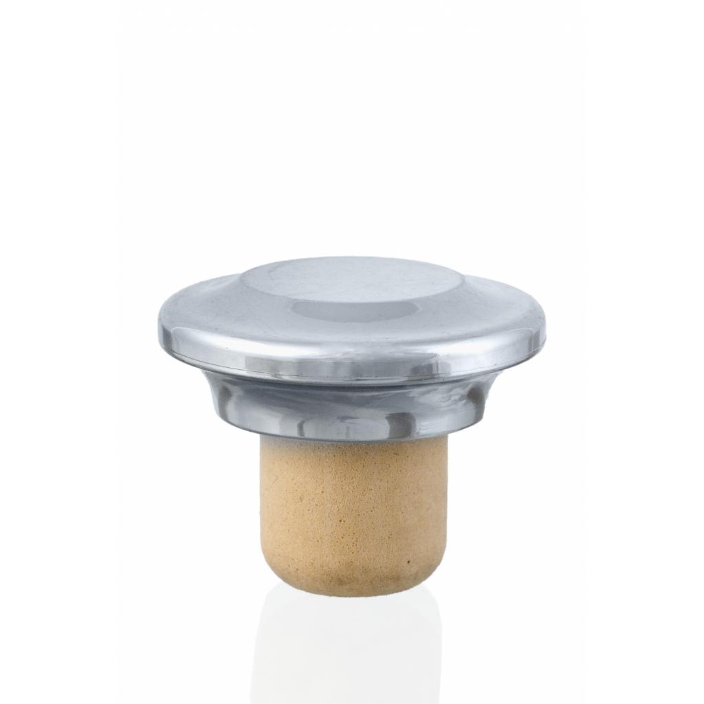 Cork, synthetic stoppers - Stopper KSGK classic 40 silver