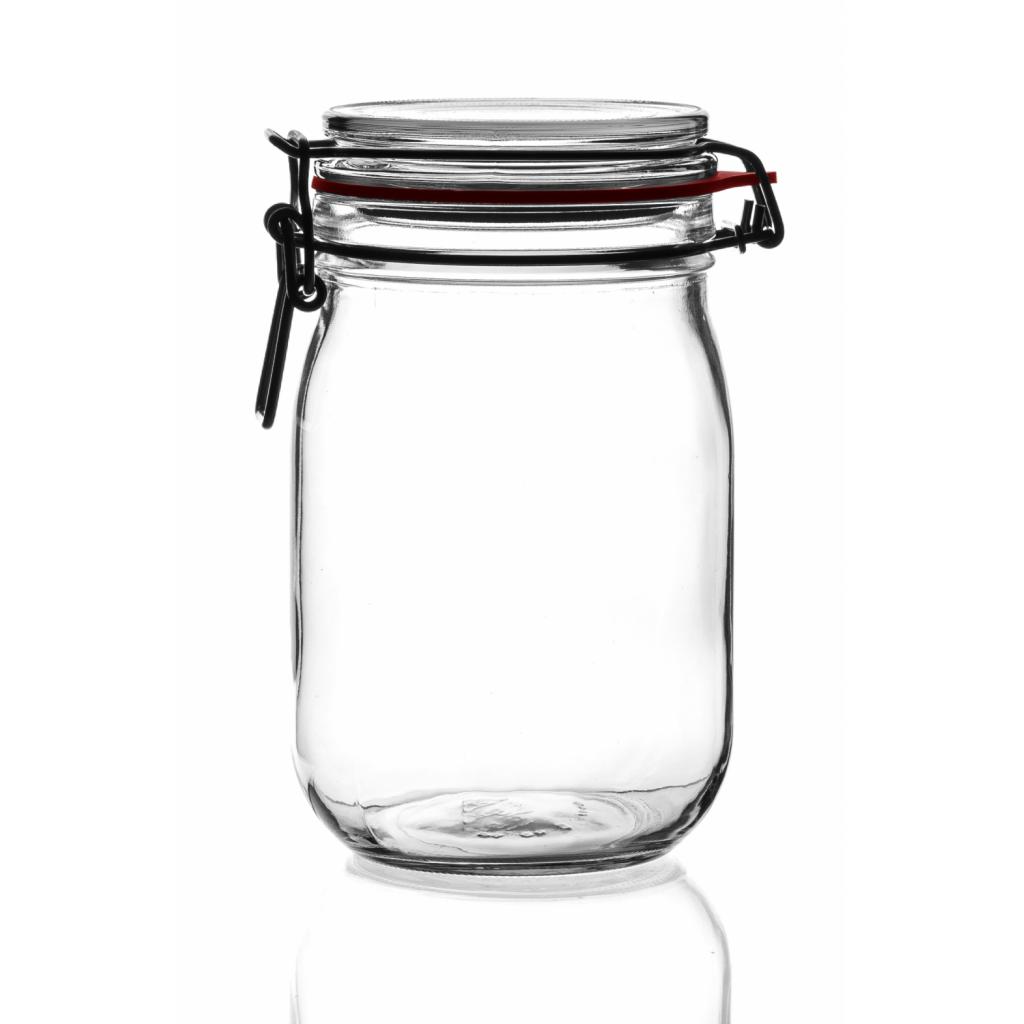 Jars with patent lid - Glass kilner jar