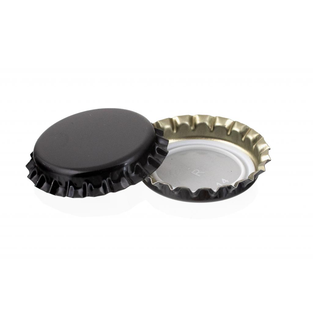 Screw on, crown, mechanical stoppers - Stopper crown black