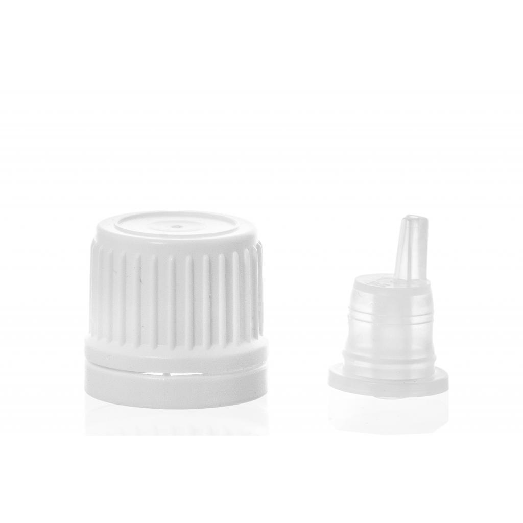 Sprayers, pumps, droppers, pipettes - Propolis stopper with dropper white PP18