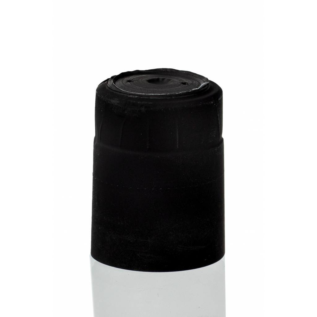 PVC-Kappen - PVC-Schrumpfkapsel schwarz, klein