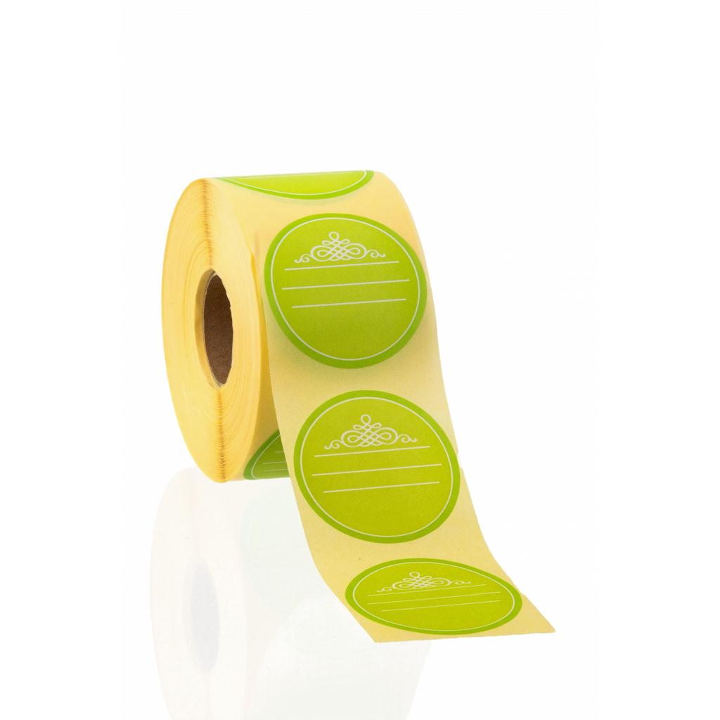 Stickers / Pendants - Stickers round green