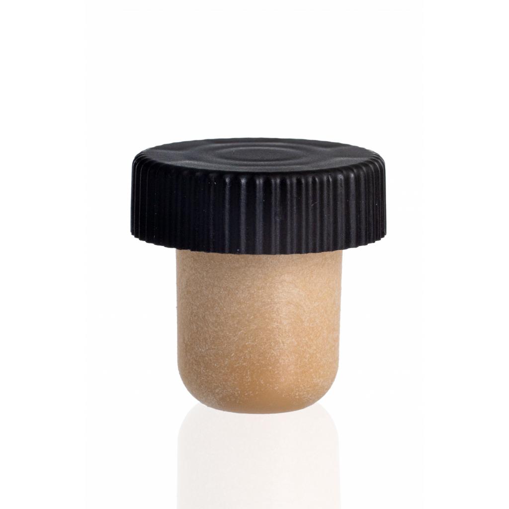 Cork, synthetic stoppers - Stopper synthetic versatore 19 with spout