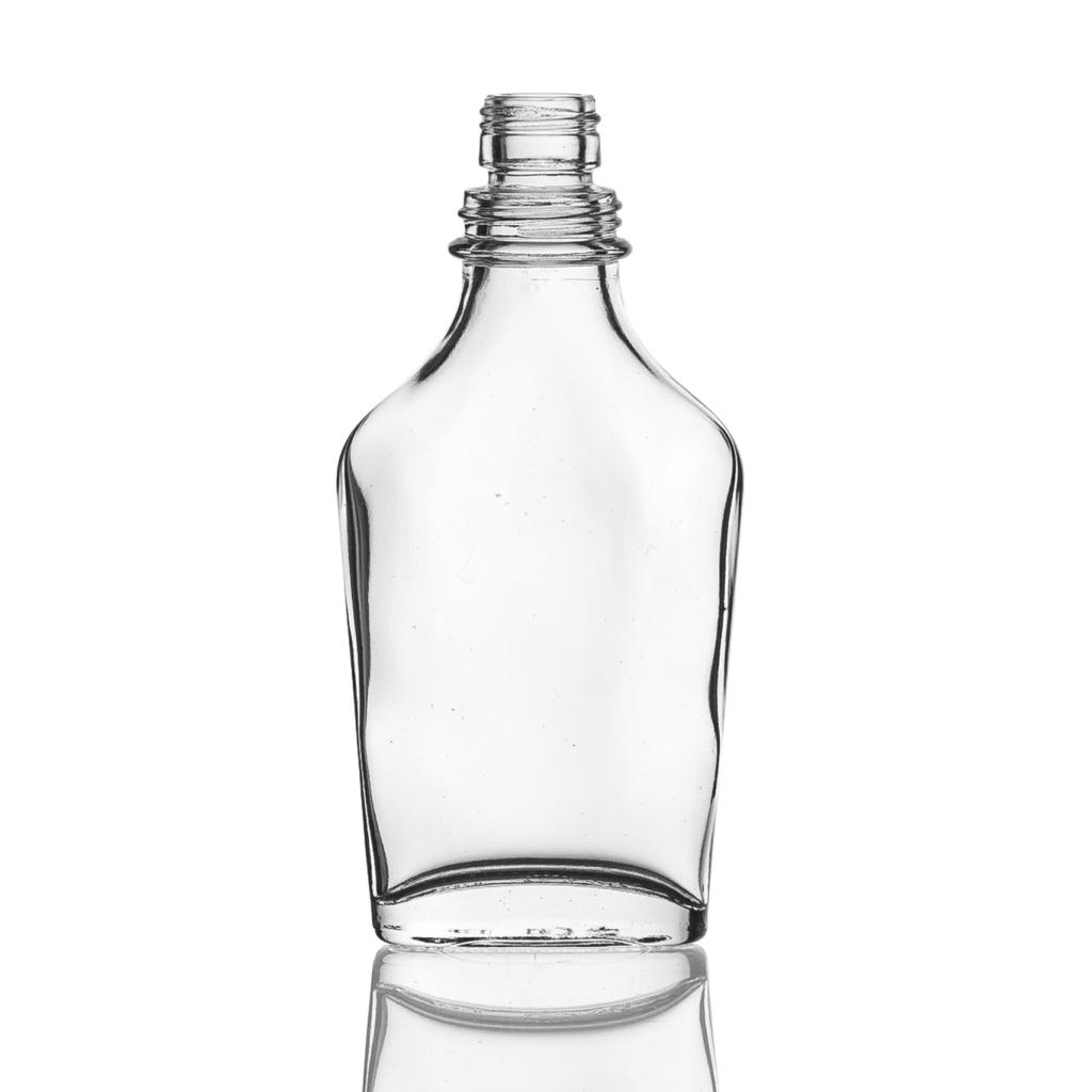 Flaschen für Spirituosen, Liköre - Taschenflasche ( Doppelverschluss )