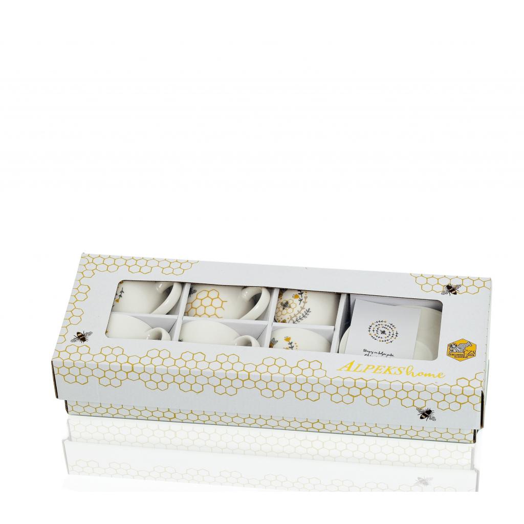 Za čebelarje - Skodelice 6/1 bela kava čebelice