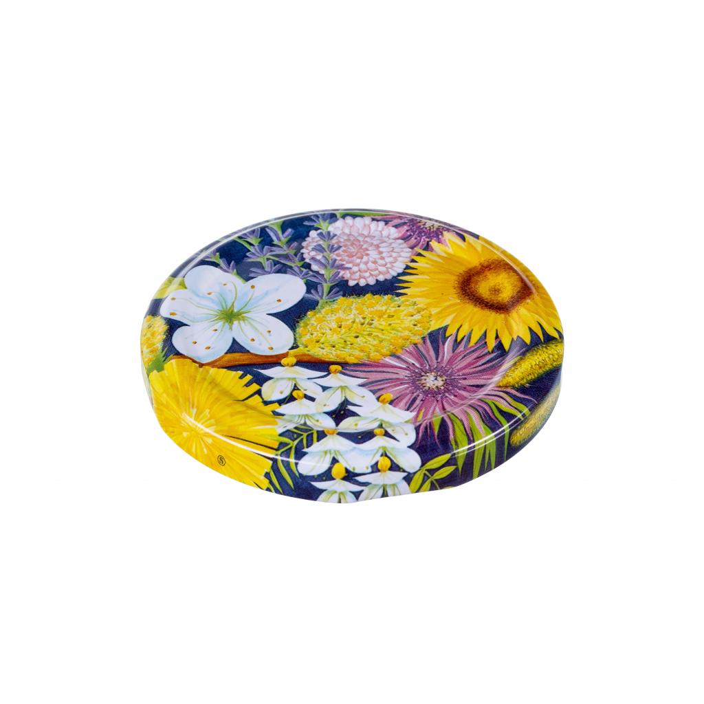 Twist-off lids - TWIST-OFF lid with flowers