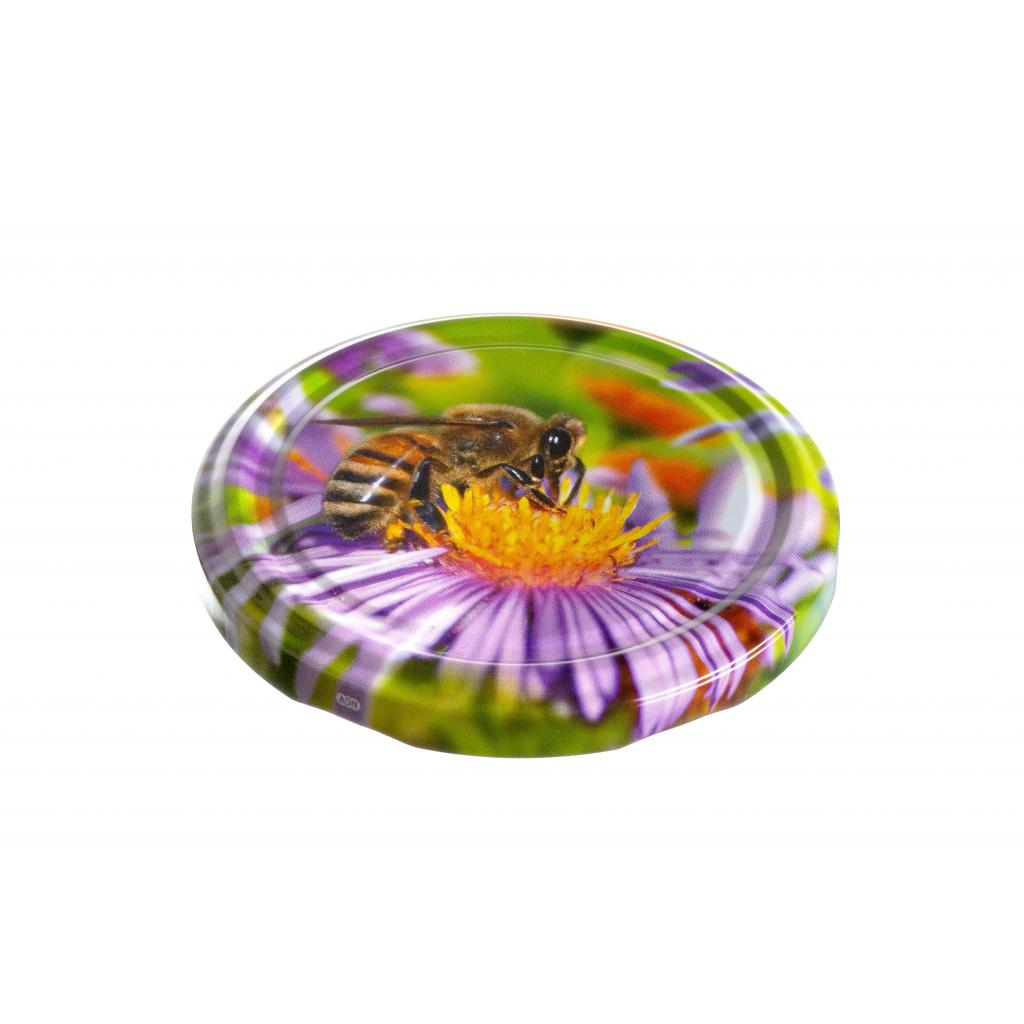 Twist-off lids - TWIST-OFF lid bee 19 lila