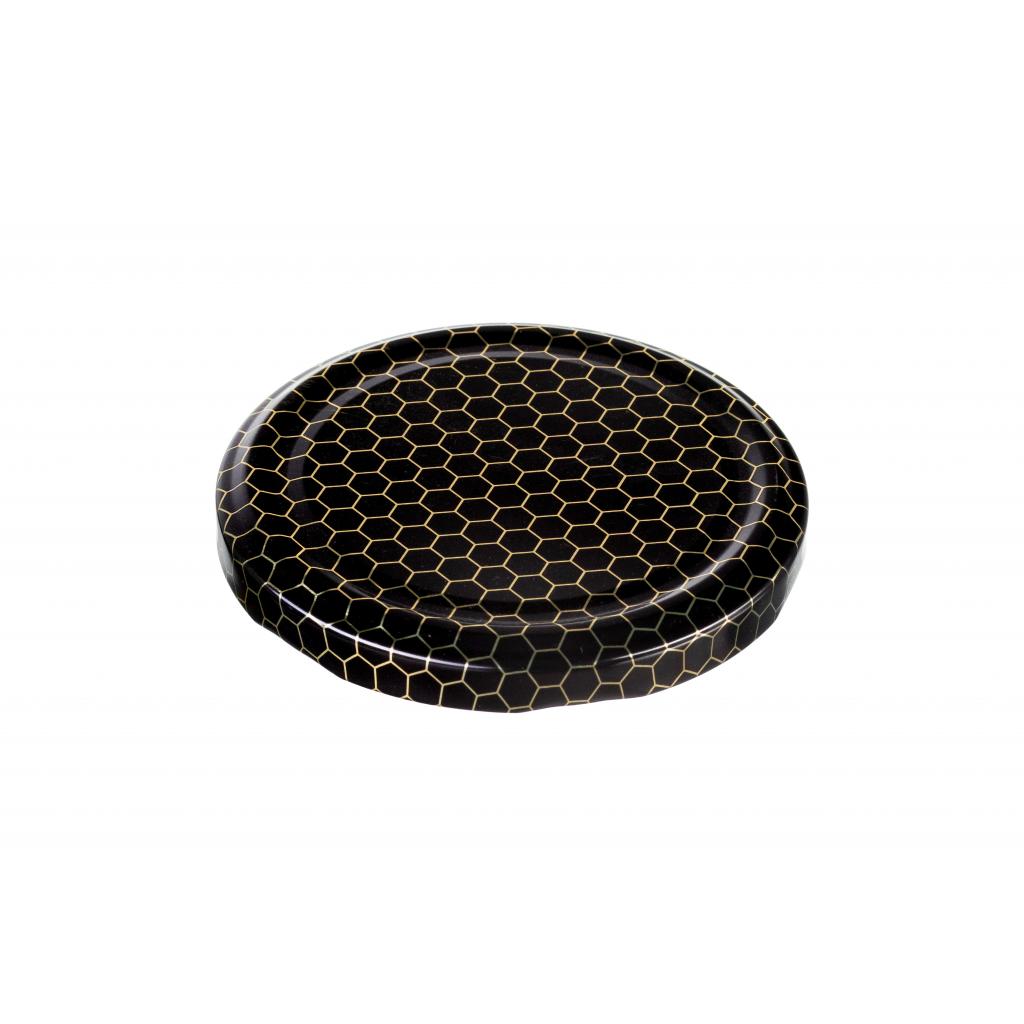 Twist-off lids - TWIST-OFF lid honeycomb black
