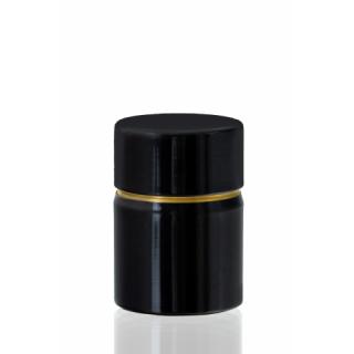 Screw on, crown, mechanical stoppers - Stoppers Alutop-aluminium (guala) BLACK