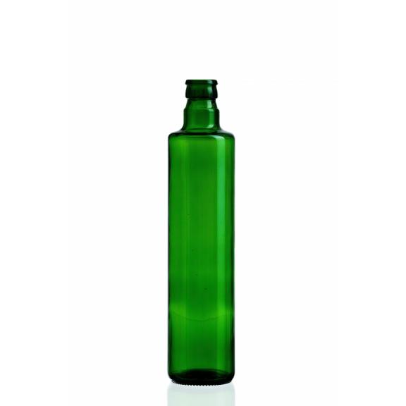 Oil and vinegar bottles - Dorica guala green doop finish