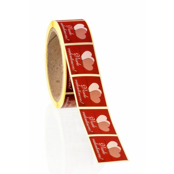 Stickers / Pendants - Happy Valentine's Day stickers