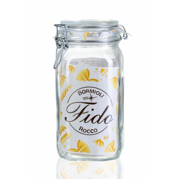 Jars with patent lid - Glass Fido 