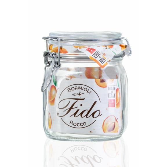 Jars with patent lid - Glass Fido
