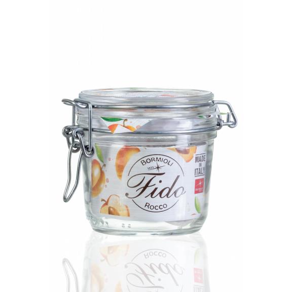 Jars with patent lid - Glass Fido