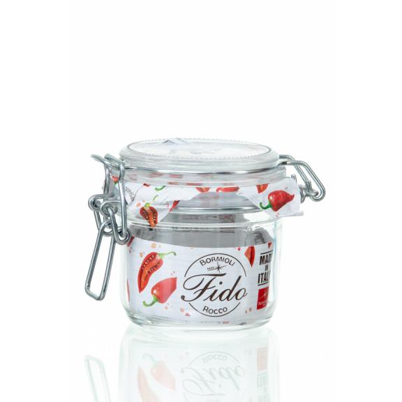 Jars with patent lid - Glass Fido