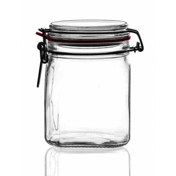 Jars with patent lid - Glass kilner jar