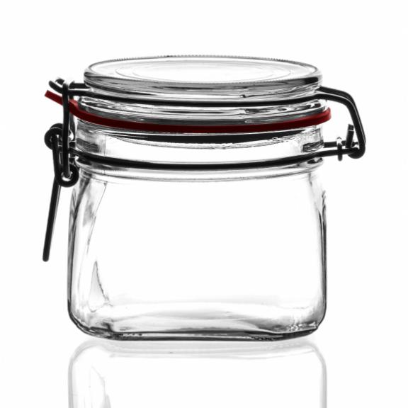 Jars with patent lid - Glass kilner jar