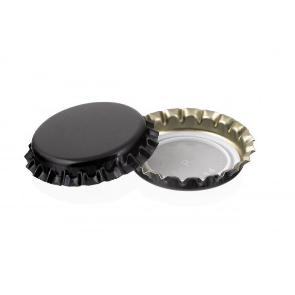 Screw on, crown, mechanical stoppers - Stopper crown black