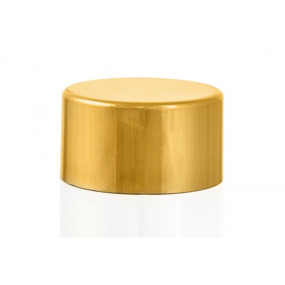 Screw on, crown, mechanical stoppers - Stopper metal thread gold