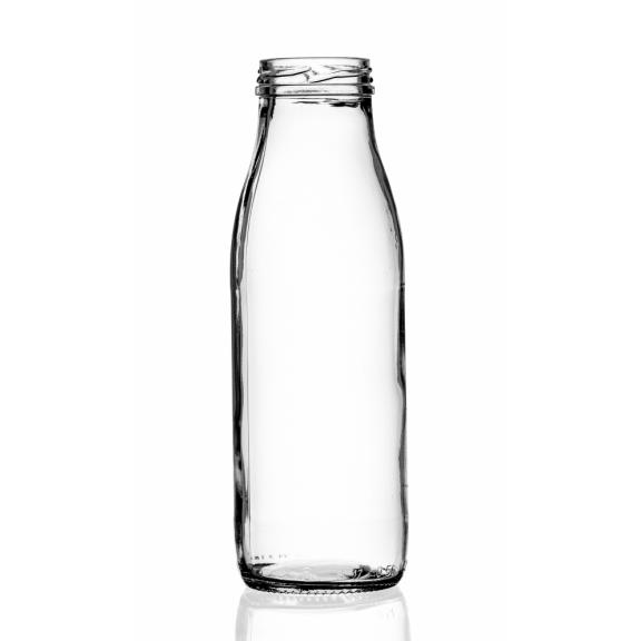 Flaschen für Säfte, Wasser, Milch - Milch weiss  