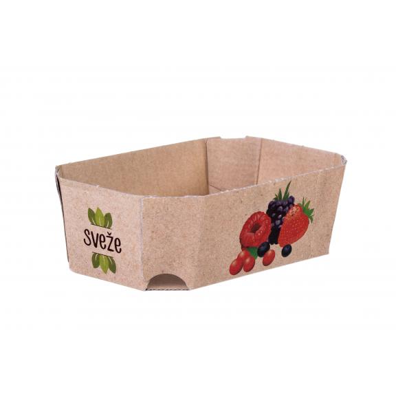 Verpackungen für Obst, Backwaren - Obststeige Karton 500 g