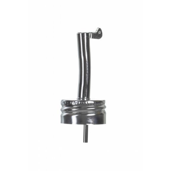 Sprayers, pumps, droppers, pipettes - Dispenser (cork) stainless steel with funnel