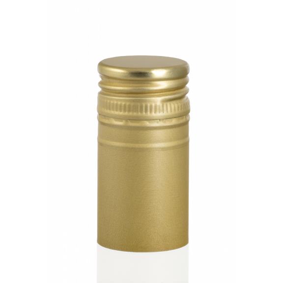 Screw on, crown, mechanical stoppers - Stopper ND 30/60 with gold thread