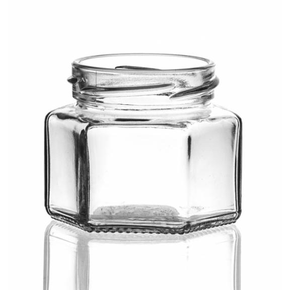 Twist-off Jars - Glass Jar Esagonale  