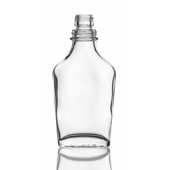 Flaschen für Spirituosen, Liköre - Taschenflasche ( Doppelverschluss )