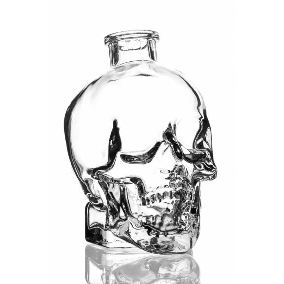 Flaschen für Spirituosen, Liköre - Totenkopf