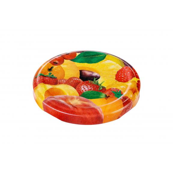 Twist-off lids - TWIST-OFF lid with fruits