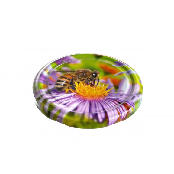 Twist-off lids - TWIST-OFF lid bee 19 lila