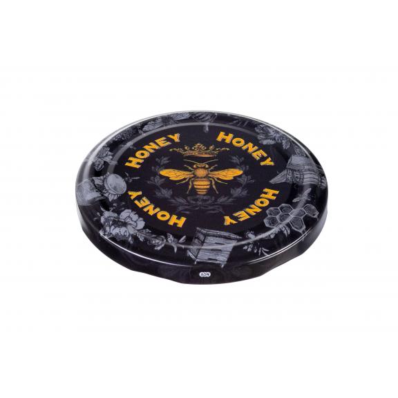 Twist-off lids - TWIST-OFF lid black bees mix